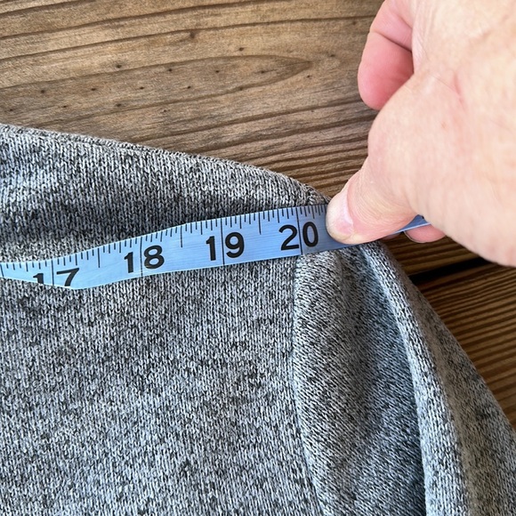 Crown & Ivy men’s gray pullover stretch jacket size L - Picture 4 of 13